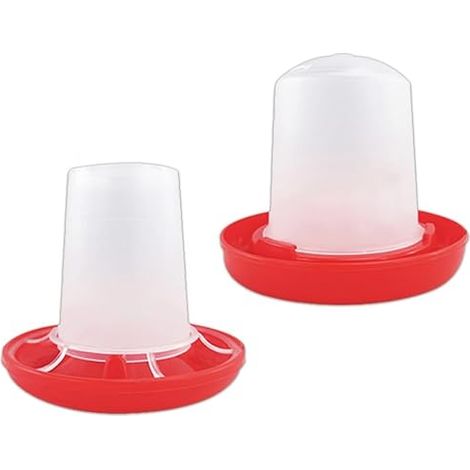 Chick Feeder and Drinker, Automatic Feeding Kit Poultry Water (1/5)