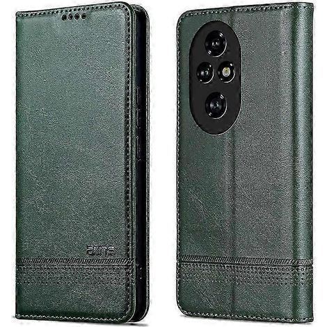 Magnetische Leder-Klapphülle für Honor 200, Schutzhülle kompatibel mit 5G-Smartphones, hochwertige Verarbeitung, vollständiger Schutz mit Magnetverschluss (1/5)