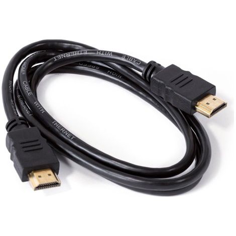 CÂBLE MULTIMÉDIA HDMI AUDIO-VIDÉO NOIR - 1 M
