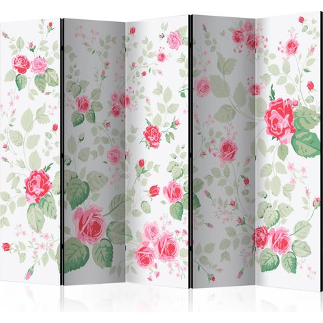 Paravento - Rosy pleasures II [Room Dividers] - 225x172 (1/4)