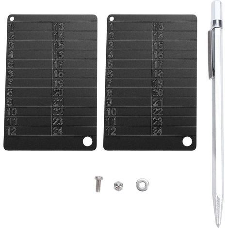 Stockage de phrases de graines cryptographiques, plaques de sauvegarde en alliage d'aluminium ignifuge avec stylo pour Bitcoin (1/5)