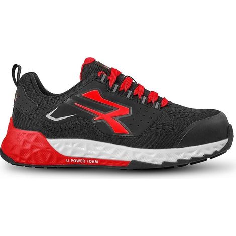 Scarpe Antinfortunistiche U-Power Jorah ESD S1PS HI HRO FO SR Red/Black  45 (1/4)