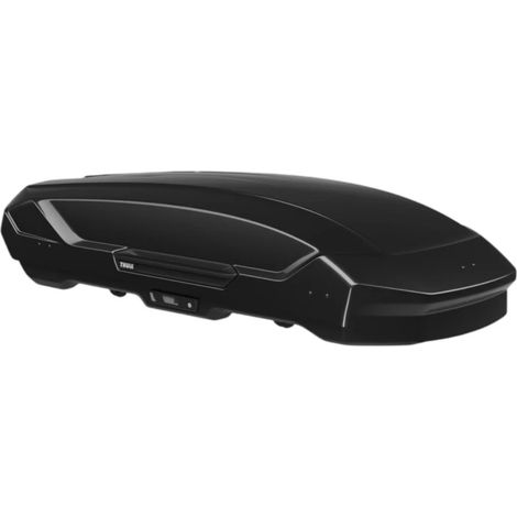box baule da tetto per auto thule "motion 3 l" nero 440 lt