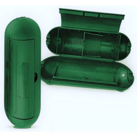 Cache-fil de sécurité extérieur extensible pour guirlandes lumineuses, fontaines, pompes de piscine, climatiseurs, etc. Simple, vert-Karteo (1/3)