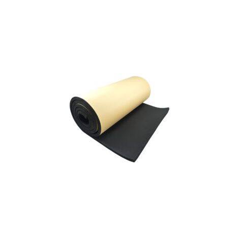 Mousse acoustique d'insonorisation de voiture, mousse anti-bruit auto-adhésive en coton, mousse acoustique isolante en nid d'abeille, 2 rouleaux cm x 50 cm, 3 mm