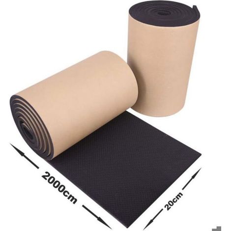 Protection murale autocollante pour garage/voiture, 2 rouleaux de 200 cm x 20 cm x 4 m (1/5)