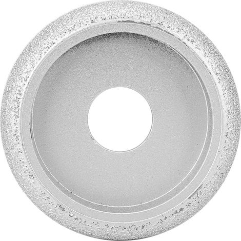 Meule diamantée brasée 7.3cm pour pierre céramique verre, disque abrasif Rome, épaisseur 1.5cm (1/5)