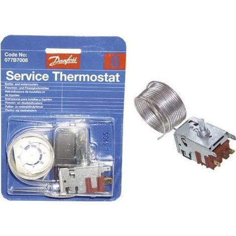 Thermostat Danfoss N  8 - 077b7008   AS0003934 Pour REFRIGERATEUR