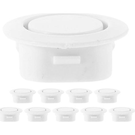Lot de 10 bouchons de protection pour orifices radar de pare-chocs avant et arrière, en plastique, pour préserver la précision du signal radar. (1/5)