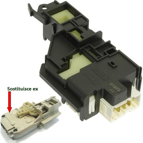 BLOCCO PORTA SERRATURA PORTA OBLO' LAVATRICE ELECTROLUX REX AEG ZANUSSI 14622291