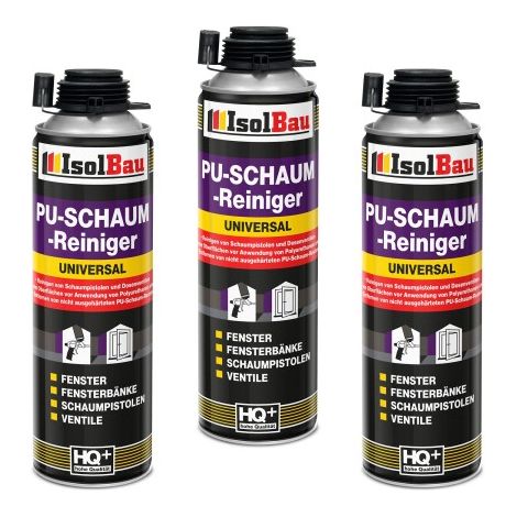 Nettoyant PU IsolBau 3 x 500 ml (1/5)