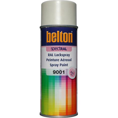 Pintura en aerosol Spectral brillante 400ml Ral 9001 Blanco crema - Belton Auto-k