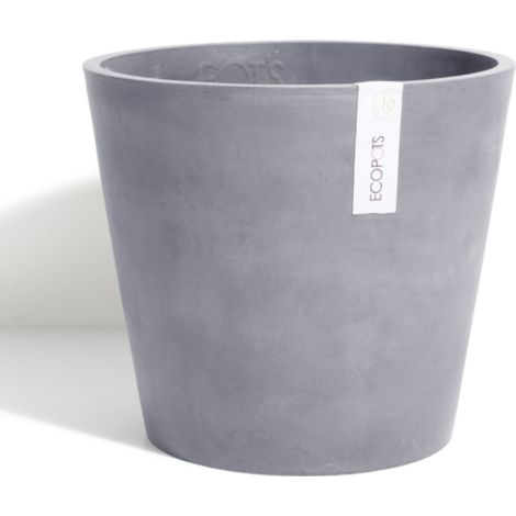 Ecopots Amsterdam 20 Blumentopf - L 20 cm x H 17,1 cm - Innen- und Außenbereich