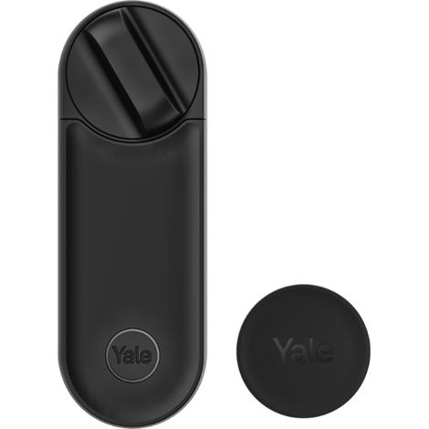 Serrure connectée Linus L2 Noir Yale - Déverrouillage sans clé et/ou à distance via Wi-Fi ou Bluetooth - Alertes en direct - Partage d'accès invités