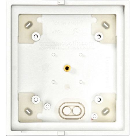 Mobotix Single On-wall-housing, White (p/n:mx-opt-box-1-ext-on-pw)