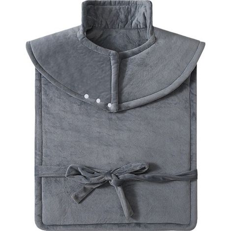 Cuscinetto riscaldante cervicale 60×90cm Cuscinetto riscaldante elettrico per schiena, spalle e collo, 9 livelli di calore, timer di spegnimento automatico di 4 ore, riscaldamento rapido, cintura, sca