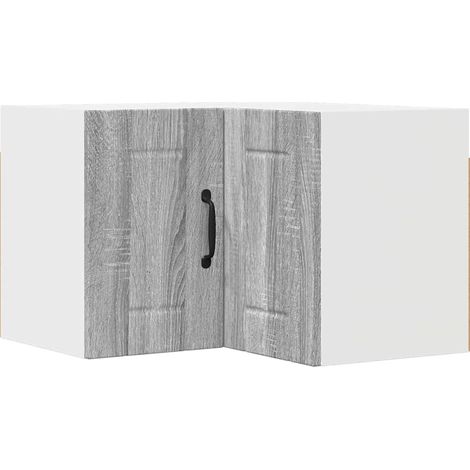 Meubles de Rangement,Armoire de cuisine avec étagère Gris Sonoma 57 x 57 x 40 cm CFW598374 (1/5)
