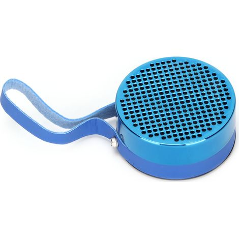 Mini enceinte Bluetooth étanche niveau 7, en métal, portable et sans fil, avec cordon. (1/5)