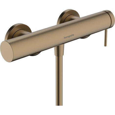 Mitigeur de douche apparent, Robinet douche 1 sortie, Mitigeur monocommande, Bronze brossé, 73622140 (1/5)