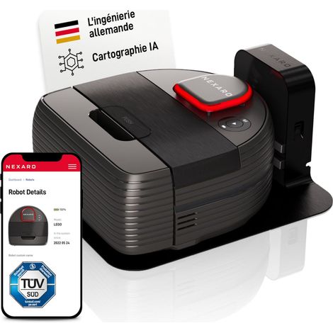 Robot aspirateur NR 1500 pour Nettoyage des sols – Petit Vacuum Cleaner avec Licence HUB 36 Mois (1/5)