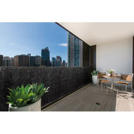 SETO DECORATIVO ARTIF. ANTRACITE 36V - 2X3 M