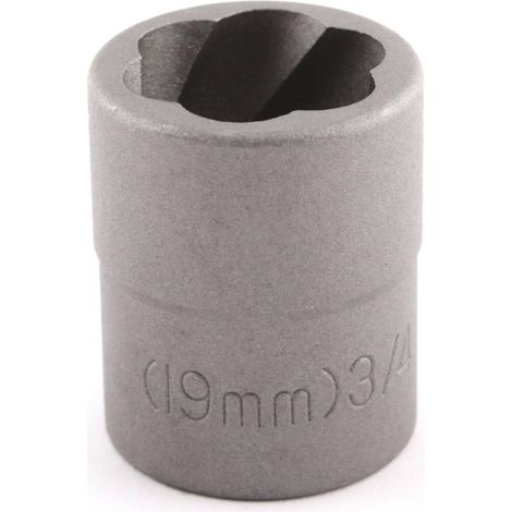 Douille à choc hélicoïdale ø19mm L.34mm 1/2" Cr-Mo - SA 8086 - CLAS Equipements