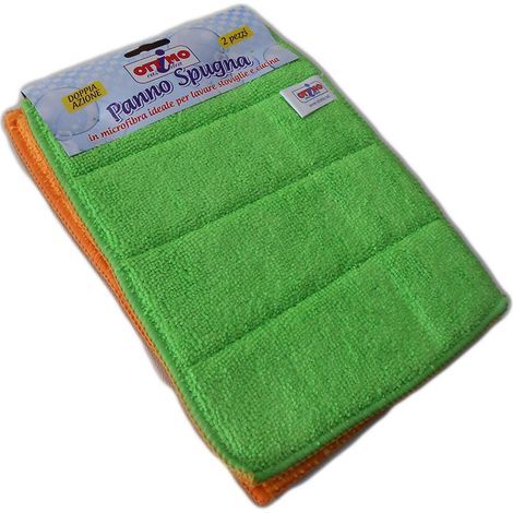 Panno spugna in microfibra da 22x17cm set da 2pz (1/2)