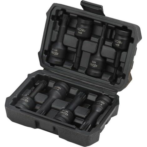 Vielzahn Nuss Satz 1/2" DR CR-MO M5-M18 mit Koffer (1/5)