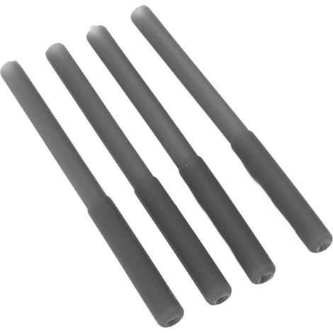 4pcs Manchettes Silicone Anti-Dérapantes pour Réchaud Spider SOTO 310, Protège-pieds Flexibles, Housse de Jambe Noire, Accessoire Camping Extérieur (1/5)