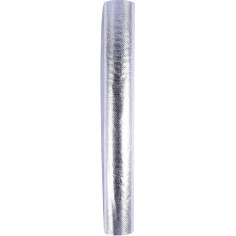 Ruban adhésif en aluminium et fibre de verre de qualité supérieure, résistant à la chaleur, avec support auto-adhésif.-60.00X30.00X0.10CM-Silver (1/3)