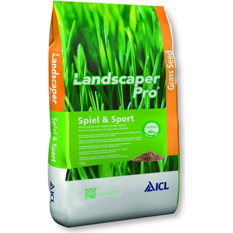 ICL Landscaper Pro Rasensamen 10 kg Sportrasen Spielrasen Profirasen