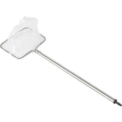 Épuisette pour aquarium en nylon fin, robuste et durable, avec poignée extensible en acier inoxydable. (1/5)