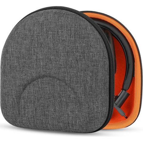 Étui rigide pour casque – Gris foncé – 14,5 x 13,5 x 8,5 cm – Universel – Protection et voyage (1/5)