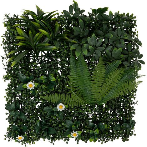 Izy planta de la selva verde cuadrado 50x50cm - Atmosphera créateur d'intérieur