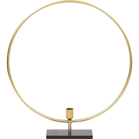 Candle Holder SERAM Metal 45 cm Gold