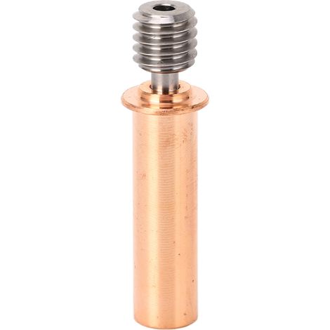 Tube de gorge en cuivre rouge et alliage de titane pour tête d'impression 3D CR6 SE, isolé thermiquement par un bloc de chauffe bimétallique (1/5)