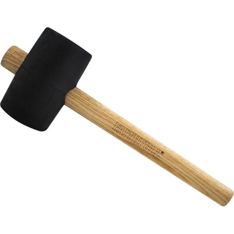 Faithfull FSC Black Rubber Mallet 24oz FAIRMB24FSC (1/2)