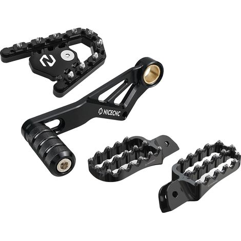 Reposapiés, control mejorado, construcción duradera, CONJUNTO D BL (1/2)