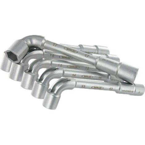 Schlüssel var angled open socket wrenches Chrom-Vanadium Stahl 6 Stück
