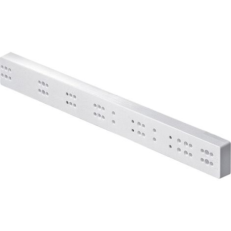 Hettich – Cale de compensation latérale 25 mm – Pour coulisses Quadro et galets FR – Montage sur charnière invisible – Plastique blanc