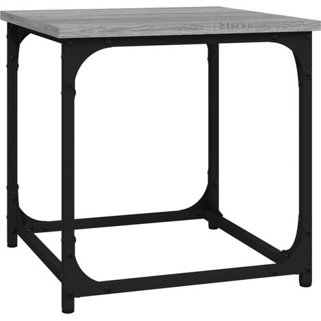 Maison Exclusive - Tavolino Grigio Sonoma 40x40x40 cm in Legno Multistrato