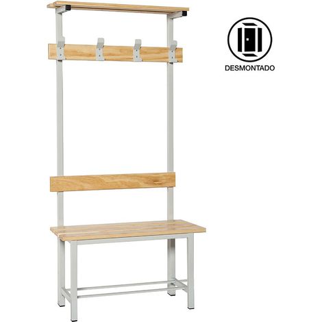 Simonrack Panchina Armadietto Smontabile Grigia