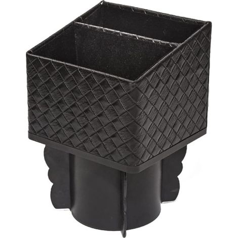 BRAVIX Boîte De Rangement De Crevasse De Voiture, Siège Auto Crevasse Boîte Multifonction Rangement Gap Organiser Porte-Gobelet D'eau De Boîte De Rangement Pour Téléphones,Clés,Changement