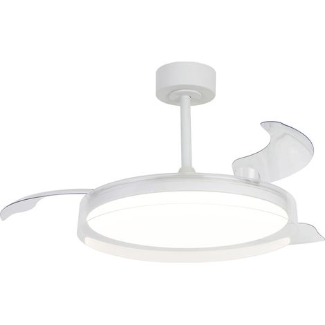 Ventilateur plafonnier LED GLASS FAN M transparent (1/5)