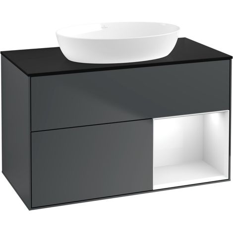 Villeroy & Boch FA22GFHG meuble sous-vasque Finion FA2 (1/2)
