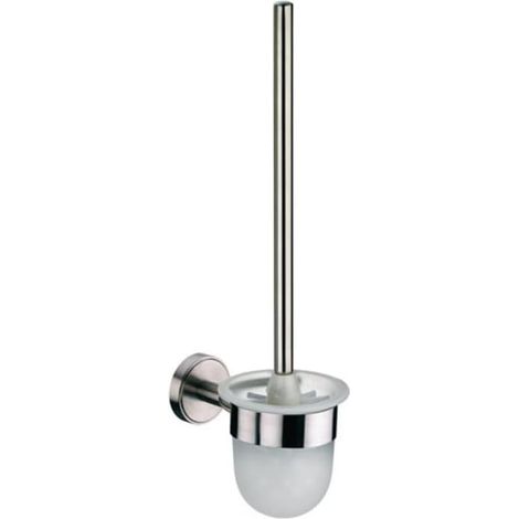 set WC mural porte-brosse, acier inoxydable, 'Marbea' (1/5)