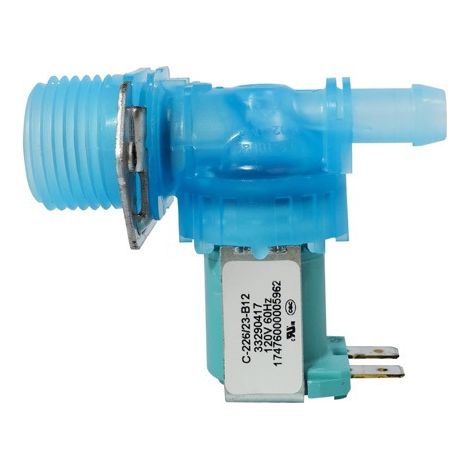 The DD81-02065A 17476000005962 dishwasher water inlet valve is compatible with Samsung 120V dishwashers. (1/2)