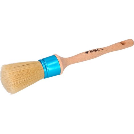 Bügelbürste aus Eisen mit Kopf Nr. 14, ø 5 cm