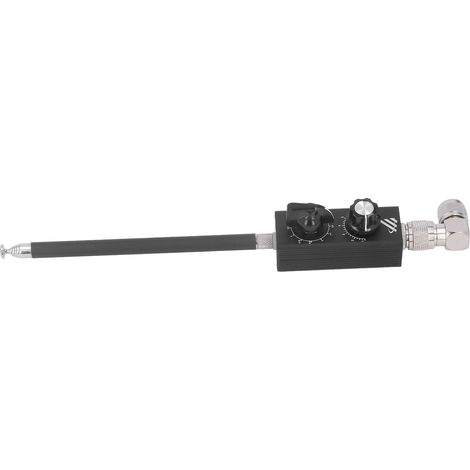 Antenne courte onde QRP HF toutes bandes FM aviation UV réglée réception émission avec accordeur tube stockage (1/5)