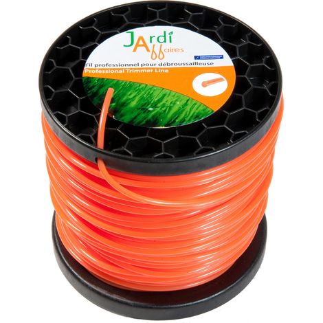 Bobine de fil professionnel Rond pour débroussailleuse 4,4mm x 53 mètres (1/3)